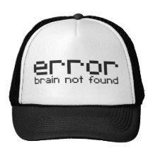 error brain not found mesh hats