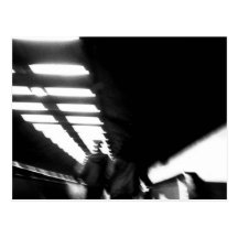 Escalator Postcard