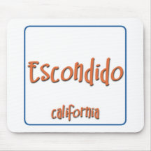 Escondido California BlueBox Mouse Pads
