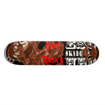 ESGHHG SK8BDS DAVE ROCKS CUSTOM SKATEBOARD