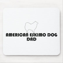 Eskimo Dad Mousepad white