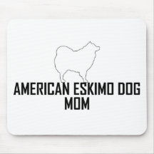 Eskimo Mum Mousepad White