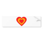 espana-heart. bumper stickers