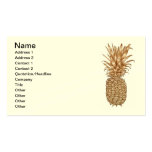 Espresso Pineapple Business Card Template