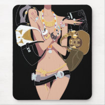 Essentials Black Mousepad mousepads