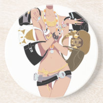 Essentials White Coaster coasters
