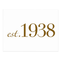 Est 1938 postcards