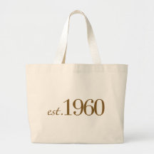 Est 1960 canvas bags