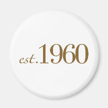 Est 1960 magnet