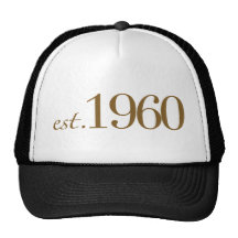 Est 1960 trucker hats
