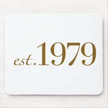 Est 1979 mouse mat