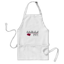 Established 1971 aprons