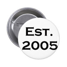 established 2005 pins