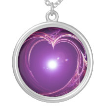 Eternal Love Fractal Heart Necklace