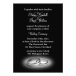 Eternity Wedding Invitation black