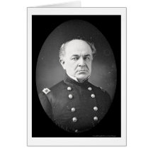 Ethan Allen Hitchcock Daguerreotype 1851 Greeting Cards