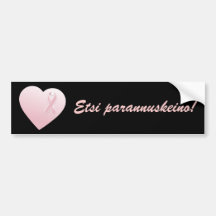 Etsi parannuskeino! Bumper Sticker