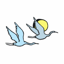 Etti & Etta Egret Photo Cutouts