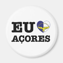 Eu Amo Açores Magnet