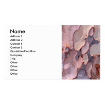 Eucalyptus Bark Business Card Templates