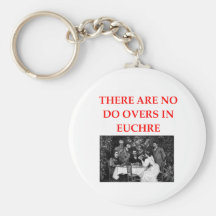 EUCHRE KEYCHAIN