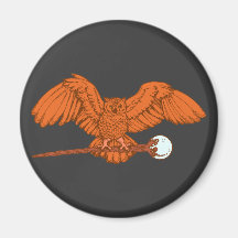 Eule Zauberstab owl magic wand Magnete