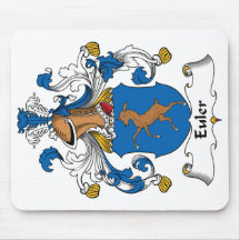 Euler Family Crest Mousepad