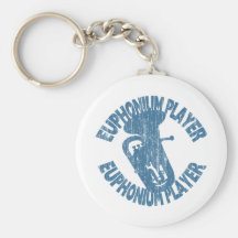 Euphonium Player Key Chain