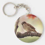 Eurasian Tree Sparrow Keychain