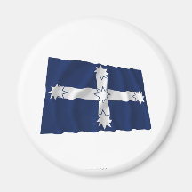 Eureka Stockade Waving Flag Magnet