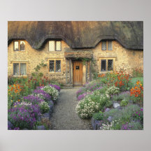 Europe, England, Chippenham. Early morning light Poster