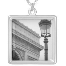 Europe, France, Paris. Arc de Triomphe and Necklaces