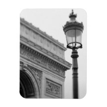 Europe, France, Paris. Arc de Triomphe and Vinyl Magnets