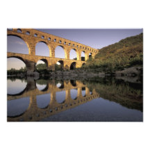 Europe, France, Provence, Gard; Pont du Gard, Photo