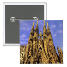 Europe, Spain, Barcelona, Sagrada Familia Pin