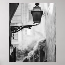 Europe, Spain, Mallorca. Street lamps, Palma Poster