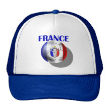 European cup - Euro 2012 French Fans France ball Mesh Hat