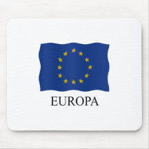 European flag Europa Muis Matten