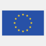 European Union - EU Flag Rectangular Sticker