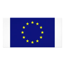 European Union Flag Photo Greeting Card