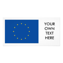 European Union Photo Card Template