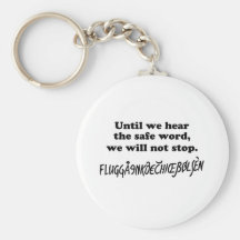 Eurotrip safe word key chain