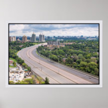 Evacuated Ontario Highway 401 Print