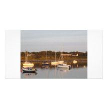 Evening at Renville Customized Photo Card
