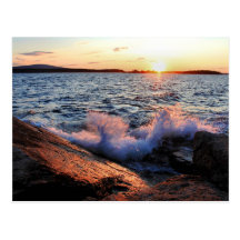 'Evening Glisten' Post Card