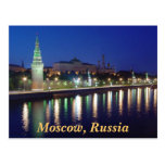 Evening Kremlin Post Card