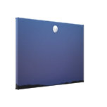Evening Moon and blue Sky Canvas Print