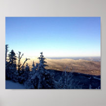 Evening on the Mountian Poster
