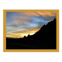 Evening Sky Post Card