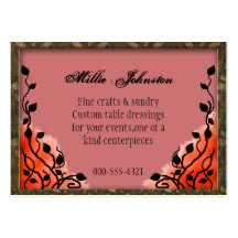 event decorator business card templates